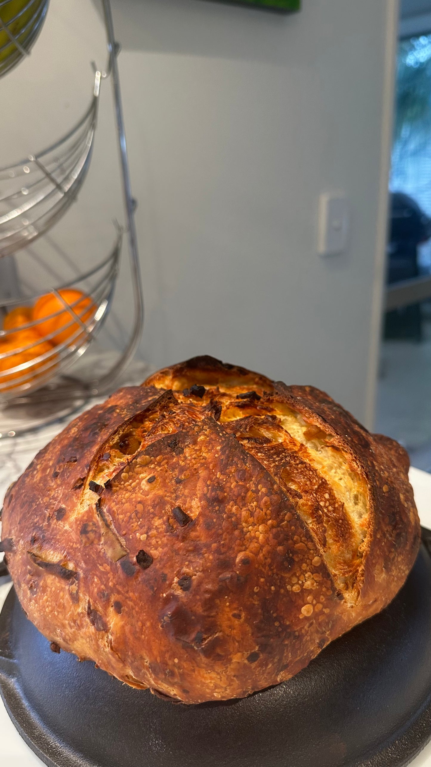 Smoked cheese & caramelized onion