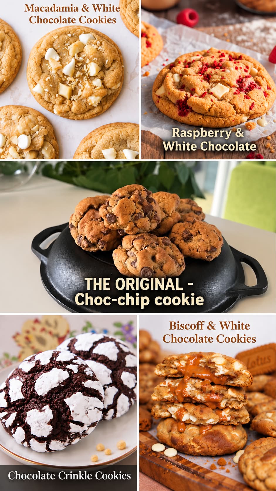 Brown butter sourdough cookies - PICK YOUR FLAVOUR!