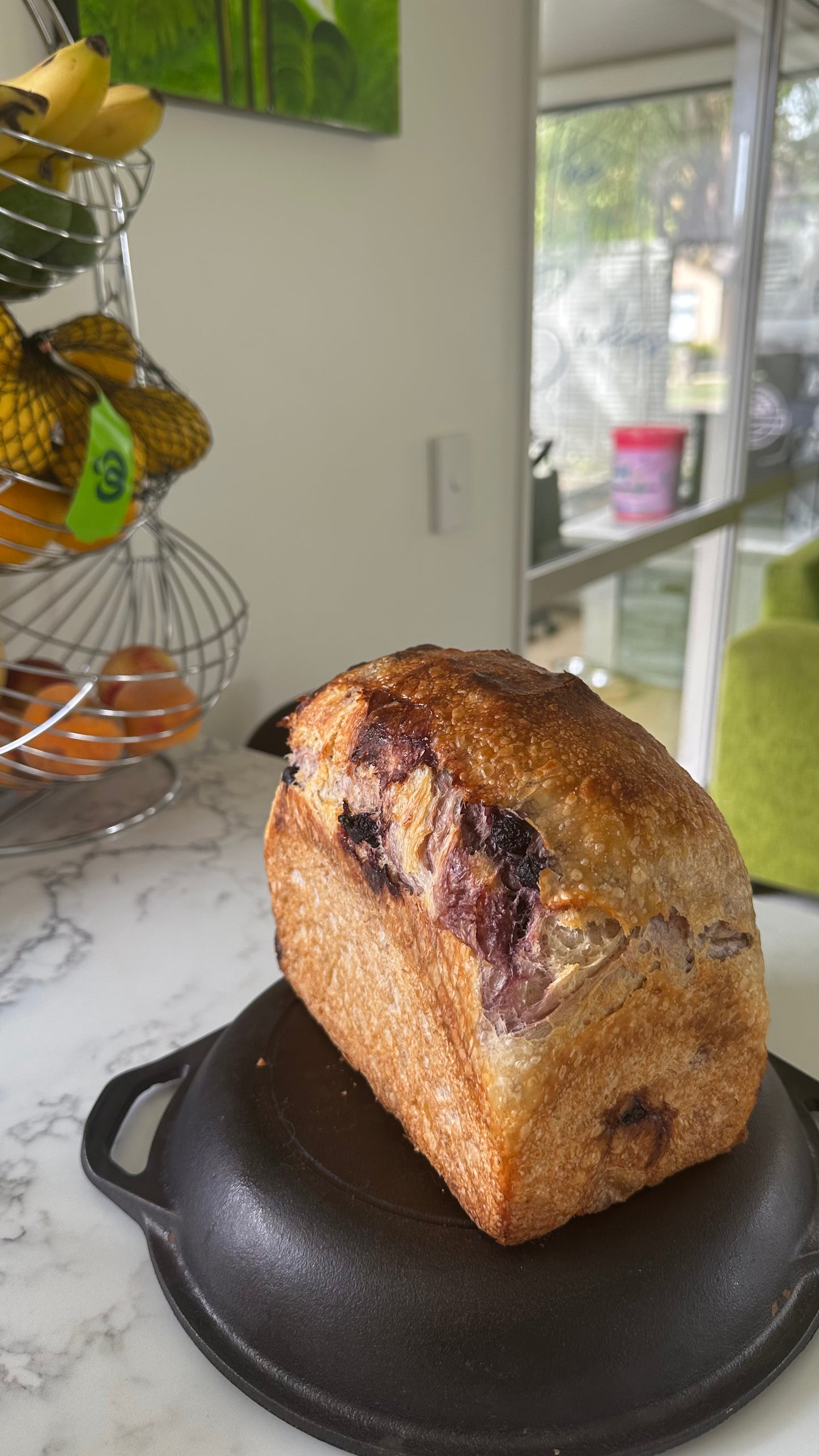 Blueberry & lemon sourdough