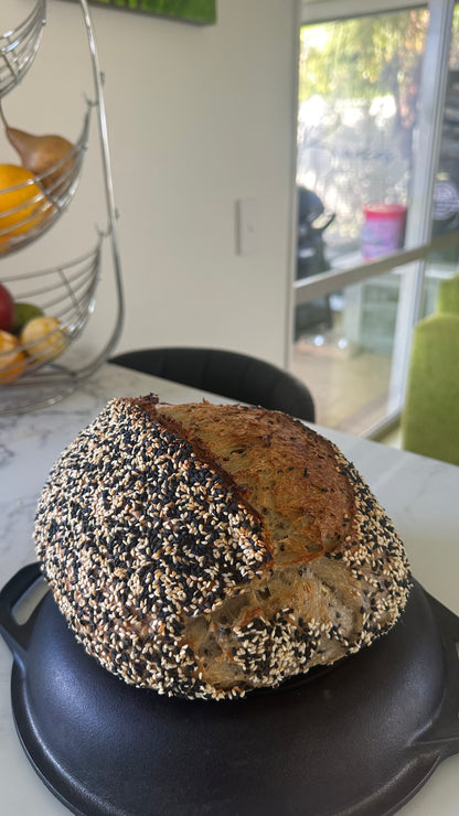 Sunflower & sesame sourdough