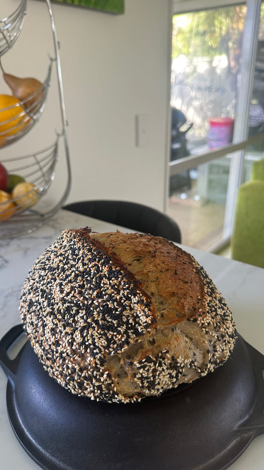 Sunflower & sesame sourdough