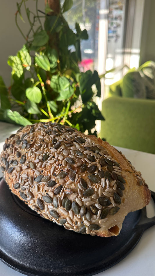 Mixed seed topped sourdough