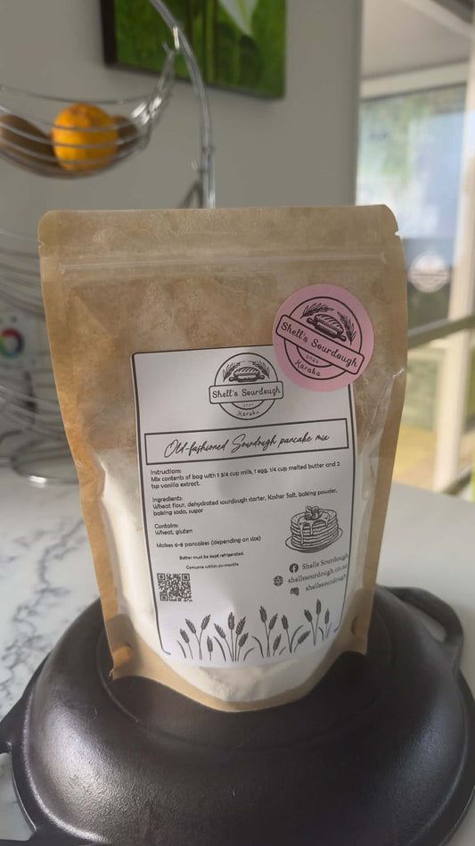 Old-fashioned sourdough pancake mix