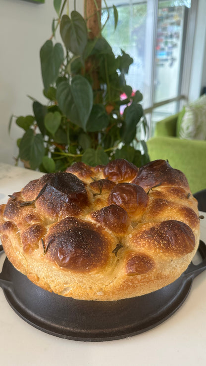 Plain focaccia