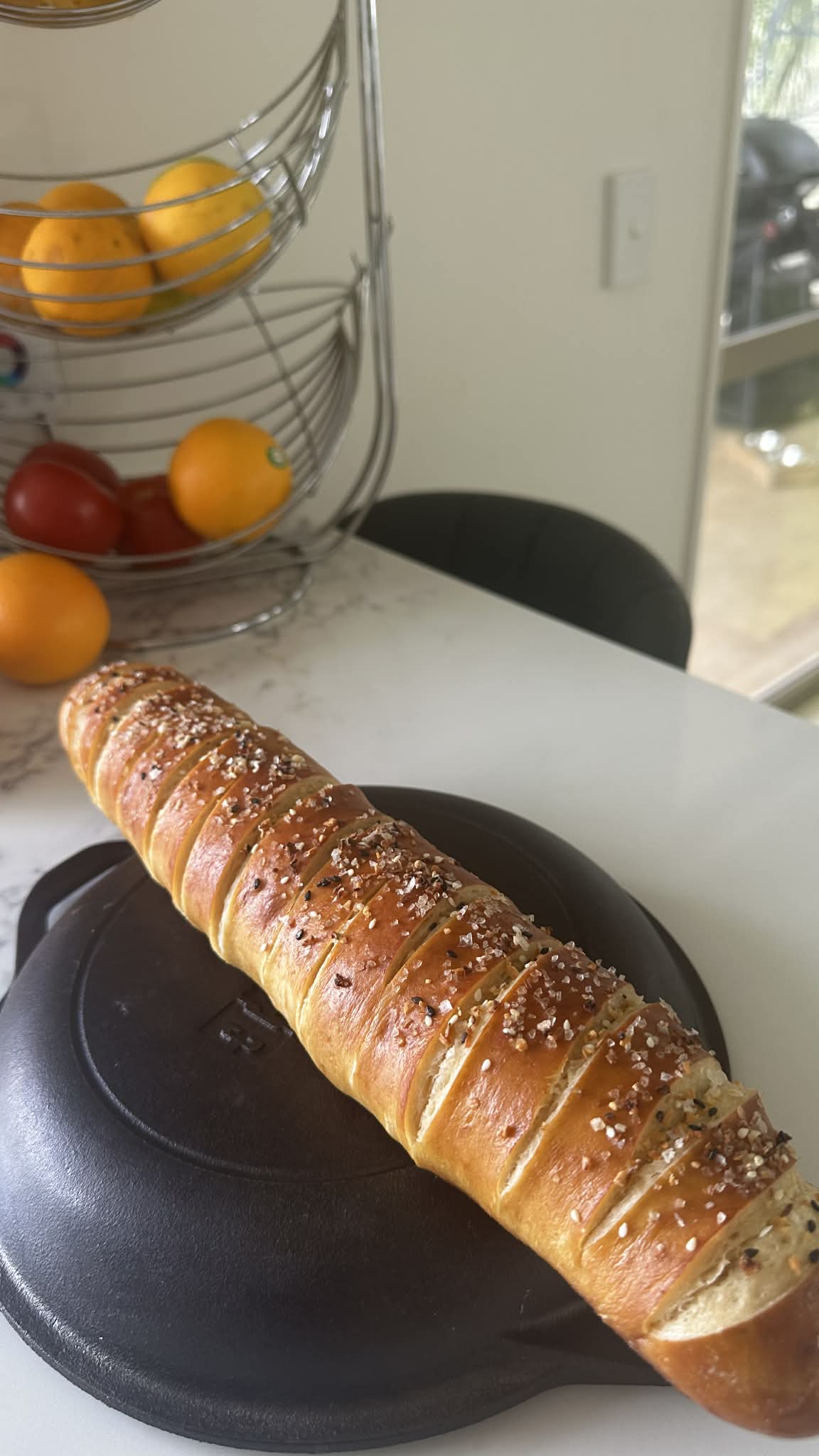 Pretzel salt & Everything bagel seasoning