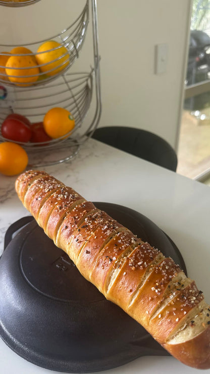 Pretzel salt & Everything bagel seasoning