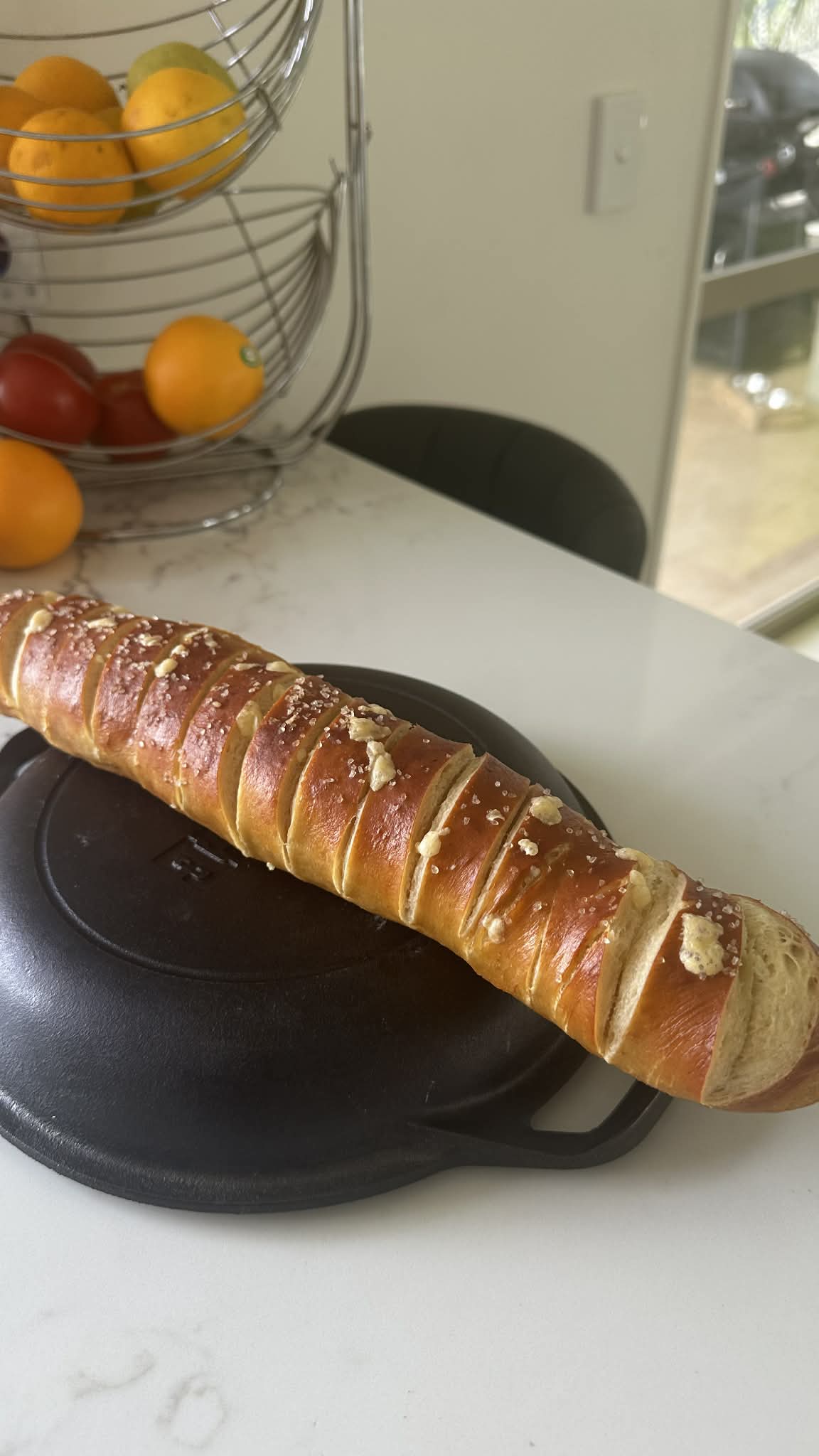 Pretzel salt & parmesan