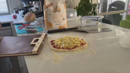 Pizza sliding peel