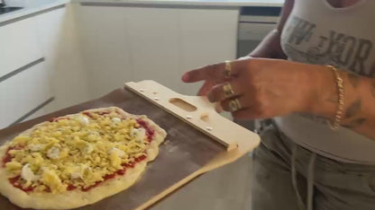 Pizza sliding peel